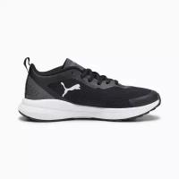 Кроссовки PUMA Kruz NITRO Youth Sneakers, размер 3, черный, белый