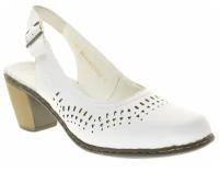 Туфли Rieker женские летние, размер 37, цвет белый, артикул 40982-80
