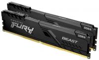 Оперативная память Kingston 16Gb DDR4 3600MHz Fury Beast Black (KF436C17BBK2/16) (2x8Gb KIT) 2x8 ГБ DDR4 (KF436C17BBK2/16)