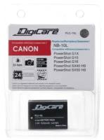 Аккумулятор для фотоаппарата Digicare PLC-10L / NB-10L / PowerShot G15, SX50 HS, G1X, SX40 HS