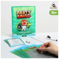 Командная игра ЛАС ИГРАС "Party Bingo. Безумное приключение", от 14 лет