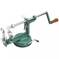 Ezidri Яблокорезка Apple Peeler с присоской, зелeный