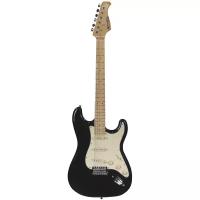 Электрогитара (S-S-S) Stratocaster, Prodipe - ST80MA Чёрная