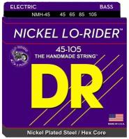 Струны для бас-гитары DR String NMH-45 NICKEL LO-RIDER