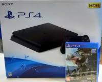 Sony PlayStation 4 Slim 500GB Black CUH-2200A Monster Hunter WORLD Value Pack