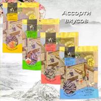 Семечки подсолнечника жареные ассорти из 4х вкусов, 4 х 110 г. Китай