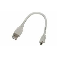 Переходник USB A-microUSB B 5PIN 0.25м пакет
