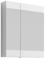 Зеркало-шкаф для ванной, AQWELLA Бриг 70 см цвет белый, Br.04.07/W