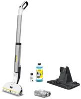 Беспроводная электрошвабра для дома Karcher EWM 2 Premium 1.056-350.0 с 4 роликовыми щетками, до 20 минут работы, белая