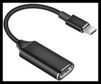 Компактный адаптер-переходник USB Type-C - HDMI (4k)