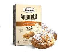 Печенье сдобное Falcone Amaretti (Амаретти), мягкие с ароматом цитрусовых, 170 г