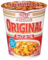 Лапша быстрого приготовления Nissin Cup Noodles Global Original / Ниссин Кап Нудлс Оригинал 64 г