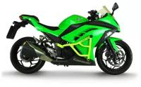 Дуги на мотоцикл KAWASAKI Ninja 300 CRAZY IRON серии STREET