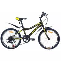 Горный Велосипед NRG Bikes FALCON 20'/11' black-lemon-silver, 7 скоростей