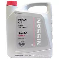 Моторное масло Nissan 5W-40 FS A3/B4, 5л