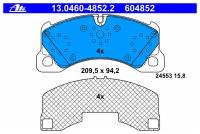 ATE 13-0460-4852-2 Колодки торм. передн