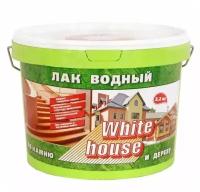 ЛАК водный ПО дереву И камню WHITE HOUSE Махагон 2,2 кг