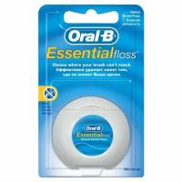 Зубная нить Oral-B 50 м, Орал-би Essential floss, мятная (80772)