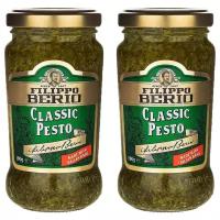 Соус Filippo Berio Pesto "Песто", классический, 190 г Комплект 2ШТ