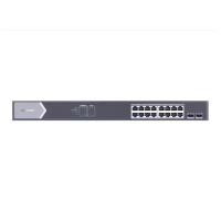 Коммутатор Hikvision DS-3E0520HP-E 18G 2SFP 12PoE 225W неуправляемый