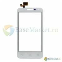 Тачскрин (сенсор) для Alcatel One Touch 5038D Pop D5 (белый)