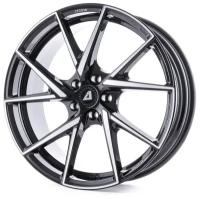 Диск колесный Alutec ADX.01 8,5xR18 5x112 ET30 ЦО70,1 черный глянцевый с полированной лицевой частью ADX1-85830B73-1