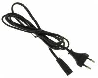 Кабель питания Cablexpert PC-184/2-1.8M, CEE 7/16 - C7, 2-pin, 2.5 А, 1.8 м, черный