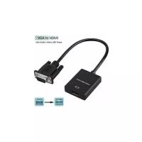 Видеоадаптер VGA+Audio -> HDMI, 1080p | ORIENT C206