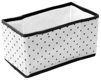 Коробка для вещей в прихожую, гардеробную Eco White (25х15х14 см) Homsu