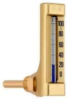 Термометр спиртовой угловой TIM - 1/2" (шкала 0-100 °C)