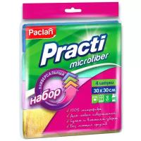 Салфетка универсальная Paclan Practi Microfiber 4 шт