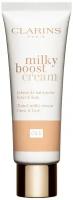 Clarins Тональный крем Milky Boost Cream Glow & Care, 45 мл, оттенок: 03.5