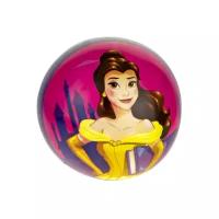 1toy Disney Принцессы Бэль/Золушка мяч ПВХ, полноцветн, 15 см, 50 г, сетка и бирка