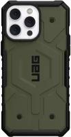 Чехол Urban Armor Gear (UAG) Pathfinder for MagSafe Series для iPhone 14 Pro, цвет Оливковый (Olive) (114054117272)