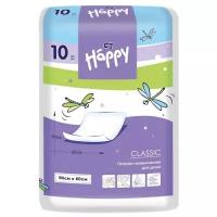 bella baby HAPPY Пеленки classic 90 x 60 см, 10 шт