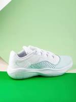 Кроссовки NIKE Air Jordan 11 CMFT Low, размер 5.5US, бирюзовый, белый