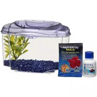 Аквариумный набор 1.8 л (корм, крышка, химия) Hagen Marina Betta Kit