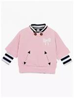 Комплект одежды для девочек Mini Maxi, модель 0612/0613, цвет розовый (80)
