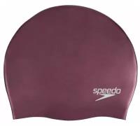 Speedo Шапочка для плавания Speedo Moulded Silc, силикон вишневый