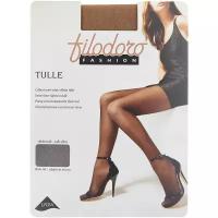 Колготки Filodoro Classic Tulle, размер 3, коричневый, бежевый