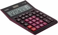 Калькулятор настольный CASIO GR-12С-WR (210×155 мм), 12 разрядов, двойное питание, бордовый