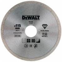 Диск алмазный Dewalt DT3703, сплошной, 115*22*5мм