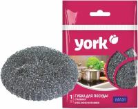 York Стальная мочалка ддля посуды Макси 32 гр