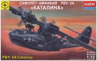 Сборная модель Моделист Самолет-амфибия PBY-5A Каталина, 1/72 207273