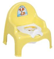 Кресло-горшок, туалет для детей 32.1х24.6х34.1 желтый DD Style