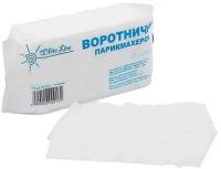 Воротнички одноразовые 7*40 спанлейс 40 белый Z fold White line №50шт пачка