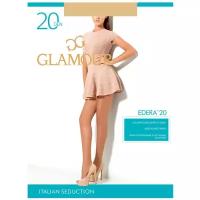 Колготки Glamour Edera, 20 den, размер 4, бежевый