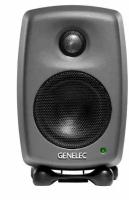 Genelec 8010AP активный 2-полосный монитор, НЧ 3" 25Вт, ВЧ 0.75" 25Вт. Подставки. Темный