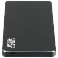 Корпус для HDD-накопителя для HDD/SSD AGESTAR 3UB2AX2C, черный