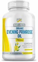 Природное органическое масло примулы вечерней 750 мг Proper Vit для иммунитета 60 вегетарианских мягких капсул